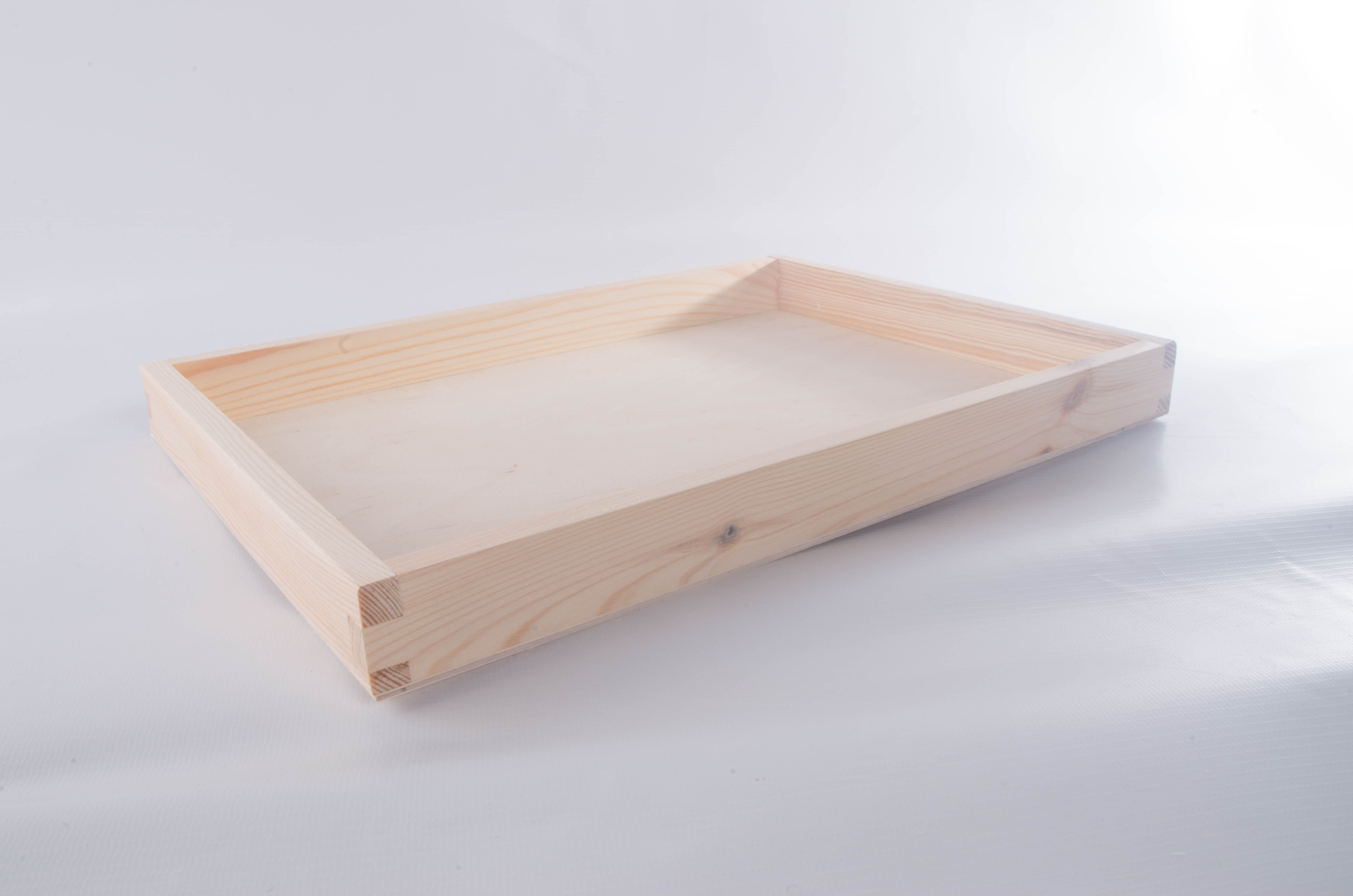 Romadedi Bandeja Rectangular Decorativa De Madera, Bandeja De Exhibición De Velas Para Centro De Mesa, Decoración Del Hogar, Comedor, Sala De Estar